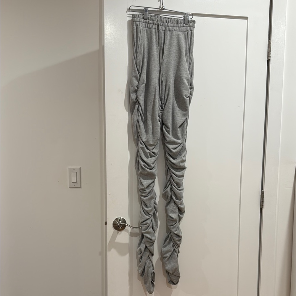 Fashion Nova Gray Skinny Pants